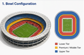 Arena Seating Layout 3 Arena Seating Layout 3