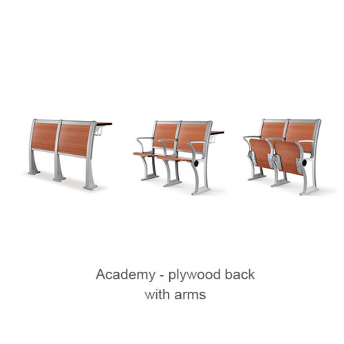 Academy 908 plywood back with arms
