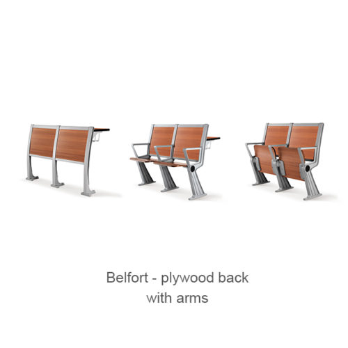 Belfort 928 - plywood back with arms