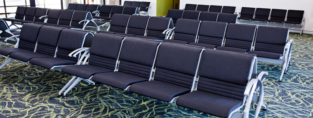 airport seating waiting area seating