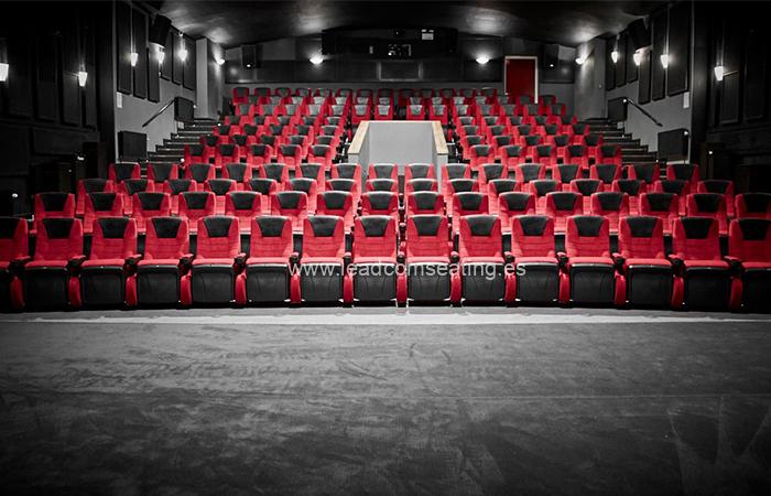 leadcom cinema seating installation Kom-bi project Danmark 2