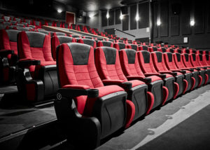 leadcom cinema seating installation Kom-bi project Danmark