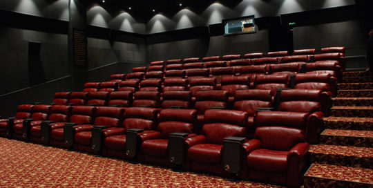leadcom cinema seating installation LATVIA PROJECT