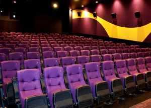 leadcom cinema seating installation Platinum Cineplex