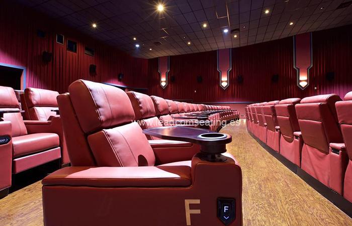 leadcom cinema seating installation Premiere Cinema 1