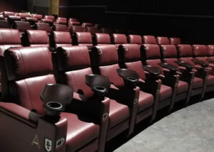 leadcom cinema seating installation Premiere Cinema