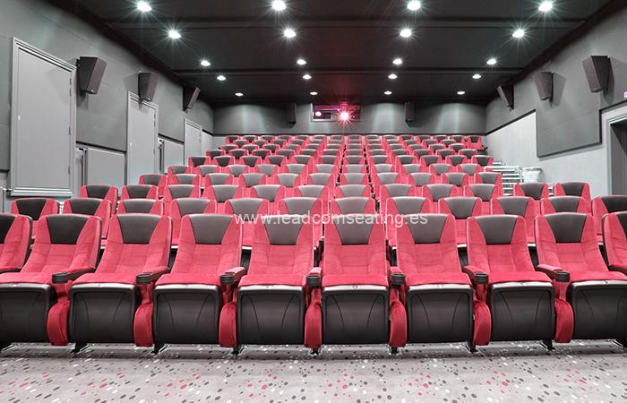 leadcom cinema seating installation Ringkbing CINEMA 2