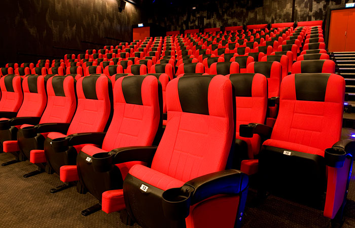 leadcom cinema seating installation Scale Cinema 1