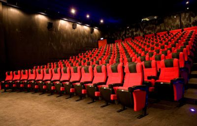 leadcom cinema seating installation Scale Cinema