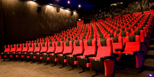 leadcom cinema seating installation Scale Cinema