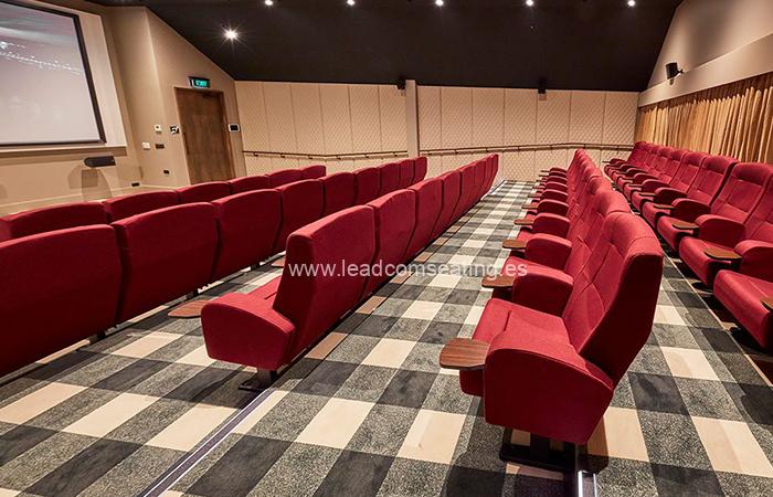leadcom cinema seating installation The Russley Village Cinema 4