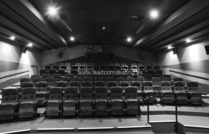 leadcom cinema seating installation WHAKAMAX CINEMAS 1