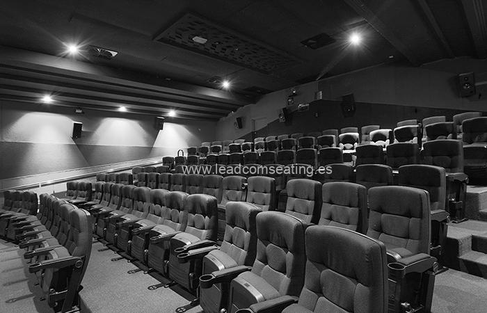 leadcom cinema seating installation WHAKAMAX CINEMAS