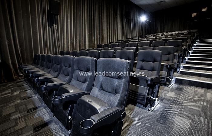 leadcom cinema seating installation Windsor Cinema