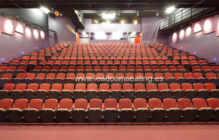 leadcom seating auditorium seating installation Middleton Grange School, NZ