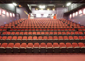 leadcom seating auditorium seating installation Middleton Grange School, NZ