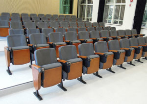 leadcom seating auditorium seating installation University of Hong Kong May Hall