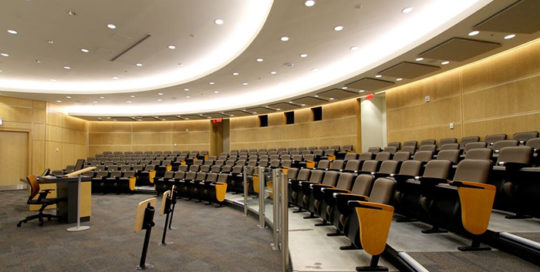 leadcom seating auditorium seating installation York University 2