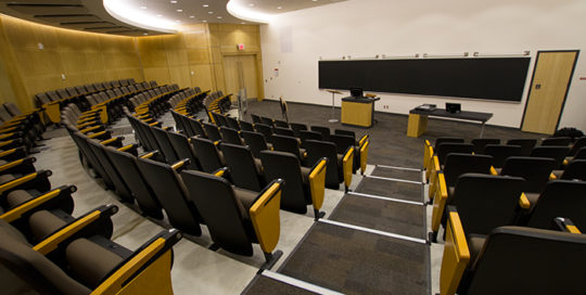 leadcom seating auditorium seating installation York University