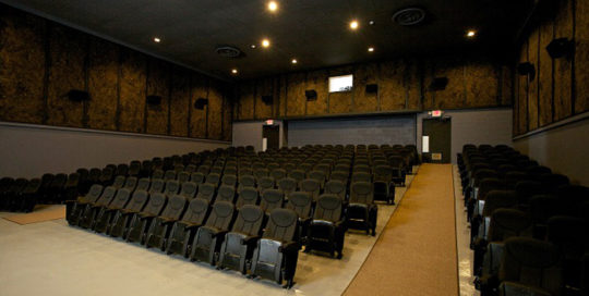 leadcom seating cinema seating installation PLEASANT VALLEY PLAZA